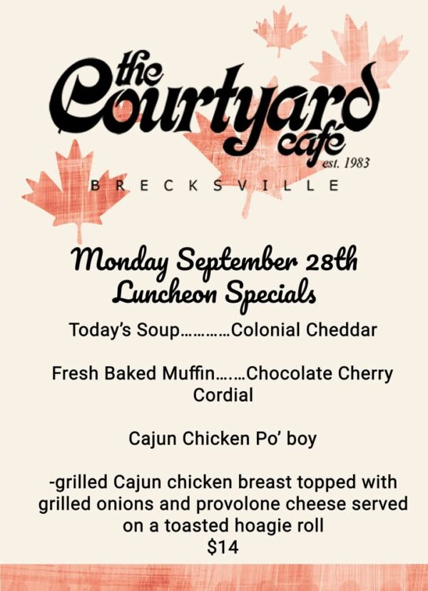 Home Photo by The Courtyard Cafe
